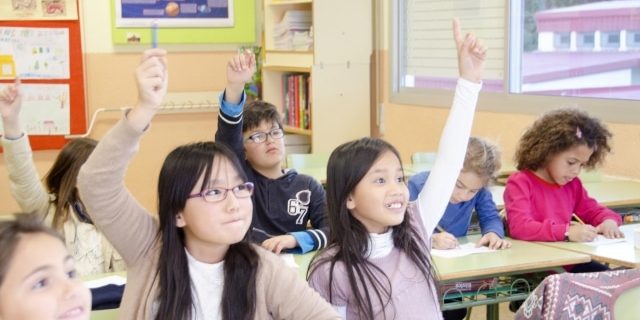 kids in school enjoy