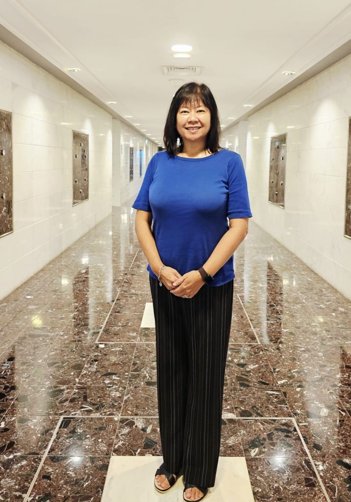 SLI's Senior English Language Teacher, Marcie Chin